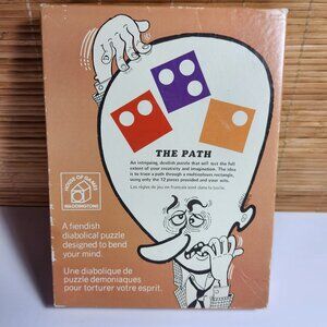 The Path Mind Bender Puzzle Waddingtons House of Games Vintage 1969